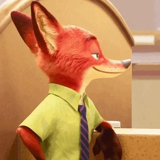 tierhäute, nick das pelztier, fox animal city, fox nick animal city, beast city nick wilde