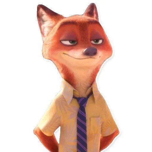 nick wilde, pelli di animali, nick l'orso di pelliccia, fox animal city, beast city nick wilde