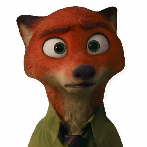 nick wilde, zeropolis, utas melengkung, holis nick wilde, nick wilde dari zeropolis