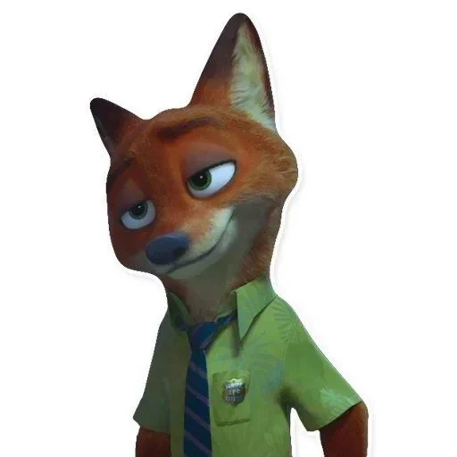 nick wilde, pelli di animali, nick l'orso di pelliccia, fox animal city, beast city nick wilde