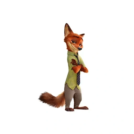 nick wilde, cuirs et peaux, nick l'animal à fourrure, fox animal city, nick wilde zootown