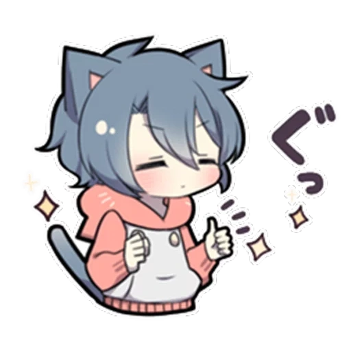 chibi, chibi uchiko, ash kitten, anime mignon, personnages d'anime