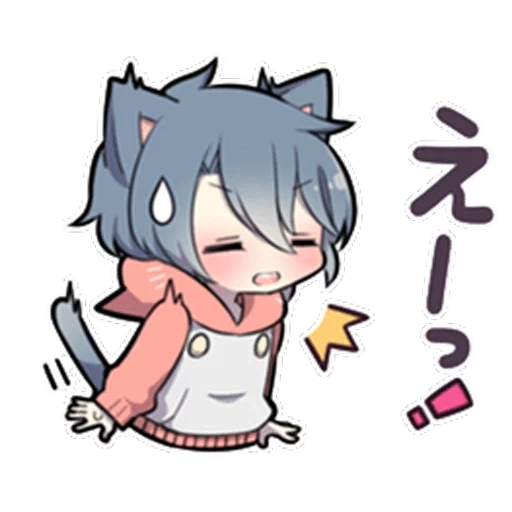 chibi uchiko, ash kitten, anime cute, anime charaktere, niedliche anime-muster