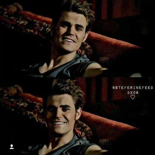 the vampire diaries, stefan salvatore, vampire diaries film 1997, stefan salvatore vampire diaries smile, andre perrave vampire diaries cause of death