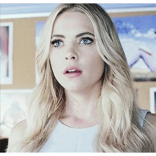 actress, ashley benson, focus camera, blonde actress, movie lock basement 2018