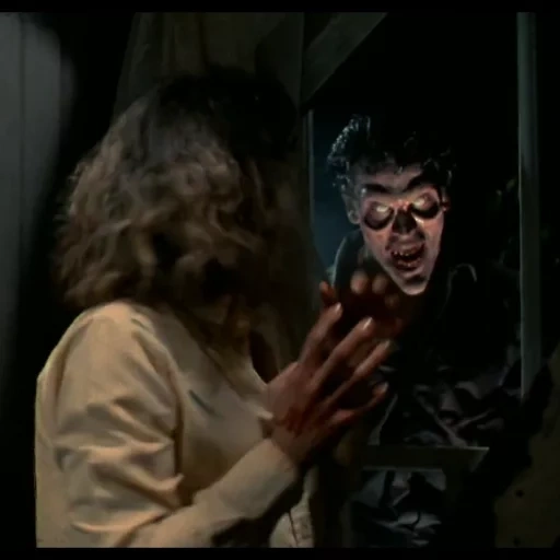 кадр фильма, зловещие мертвецы 2 линда, зловещие мертвецы фильм 1981, зловещие мертвецы 2 фильм 1987, сверхъестественное 1 сезон 10 серия