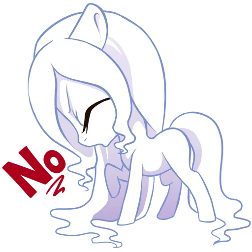 pony, white pony, rariti pony, rariti pony art, pony with a white mane