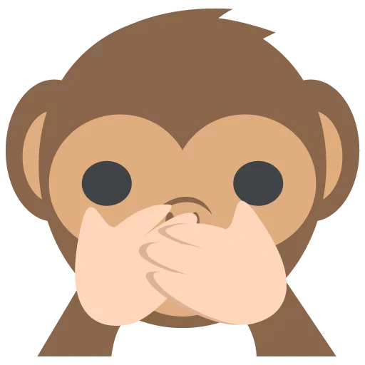 обезьянка, обезьяна нос, обезьяна лицо, эмодзи обезьяна, смайлик обезьянка