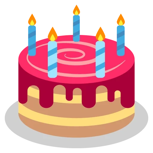 эмодзи торт, клипарт торт, эмоджи тортик, торт свечками рисунок, торт день рождения вектор