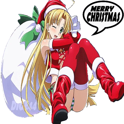 anime girl, cyberyes weihnachten, cybot christmas, high school dxd weihnachten, high school dxd asia argento