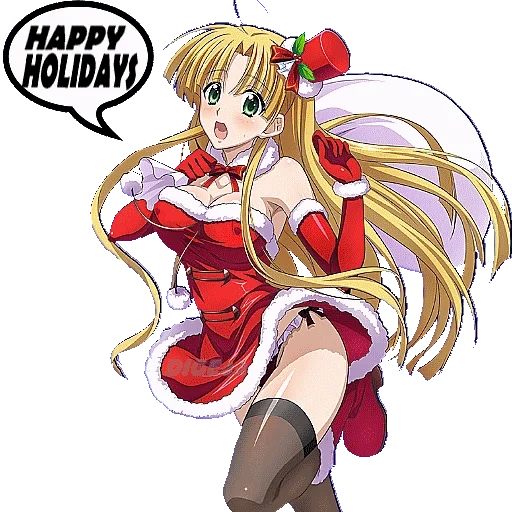 argento asie, highschool dxd, lycée dxd, lycée dxd noël, high school dxd asia argento