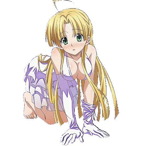 ángeles de anime, high school dxd, asia argento dxd, high school dxd asia argento