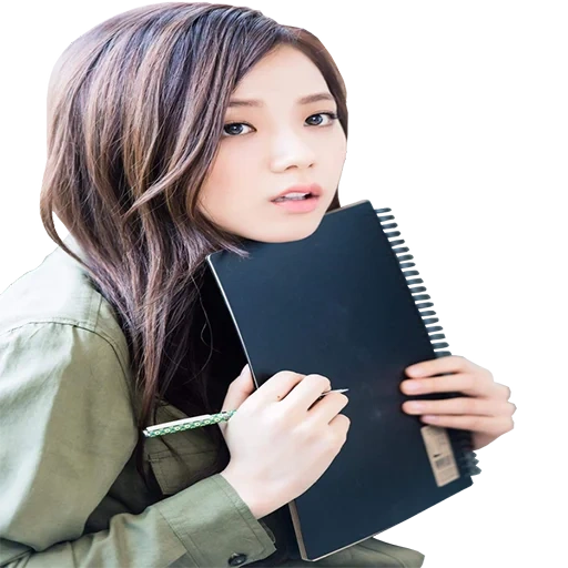 asiatisch, kim jisu, jisa blackpink 2020, das mädchen hält das buch, mädchen als asiatisches buch