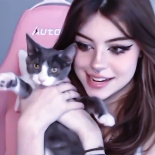 la ragazza, le persone, uu streamer, faccia di frenzilav