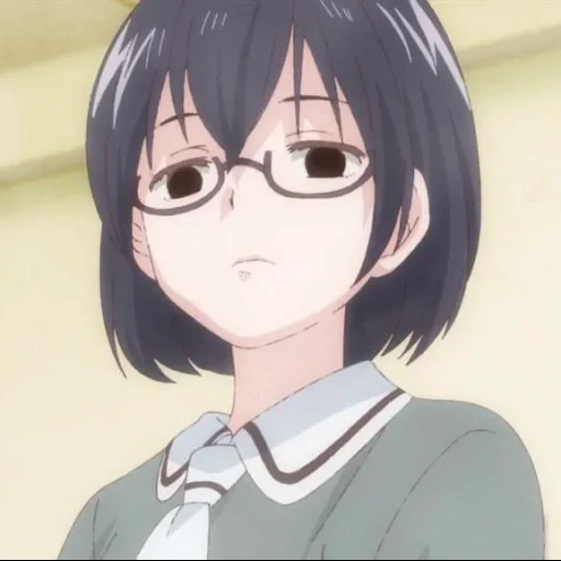 akira nomura, anime girl, asobi asobase, asobi asobase kasumi, asobi asobase anime subtitles