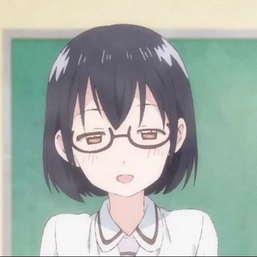 anime, image, filles anime, asobi asobase, personnages d'anime