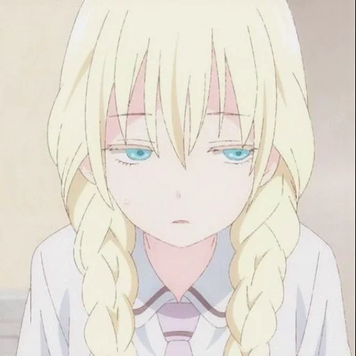 anime mädchen, asobi asobase, anime charaktere, libyen asobi asobase, asobi asobase olivia