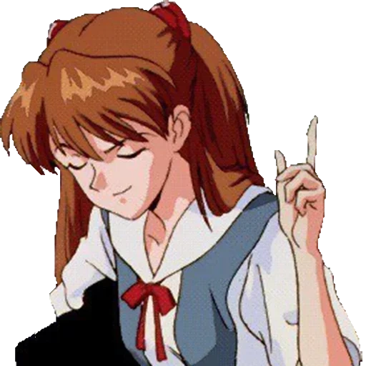 image, évangélière, évangélière d'anime, asuka meme inlachla, asuka evangelion