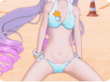 anime, anime girl, erromanga lehrer sagiri bikini