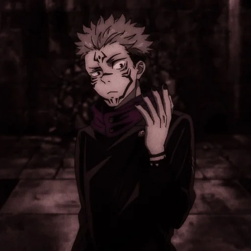 аниме, anime, jujutsu kaisen, двуликий аниме, аниме персонажи