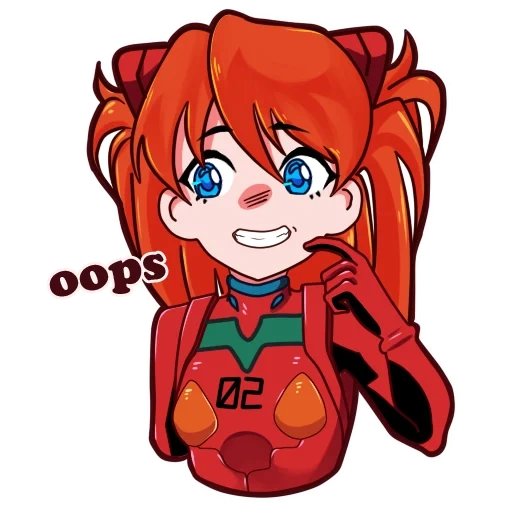 aska, asuka, evangelio, evangelion asuka, evangelio chibi