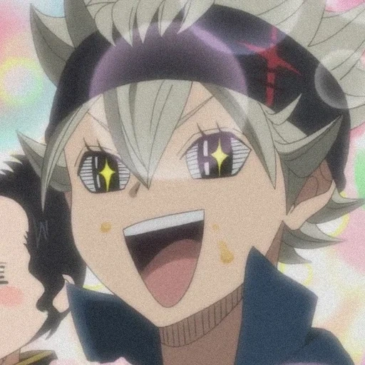 trébol negro, black clover asta, trébol negro de animación, trébol negro de cuatro hojas de animación, black clover animation asta divertido