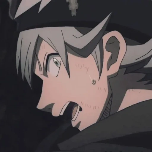 anime, trèfle noir asta, gifs de trèfle noir asta, finale de trèfle noire asta, asta black clover 158 episode