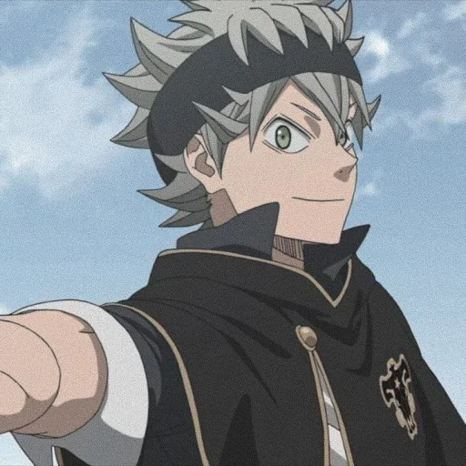 trifoglio nero, trifoglio nero, asta black clover, asta black clover, black clover asta 13