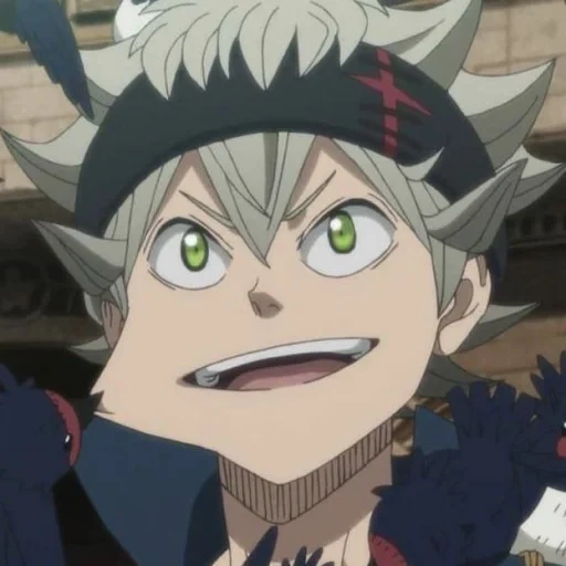 black clover, asta black clover, аста чёрный клевер, аста черный клевер, чёрный клевер аста неро