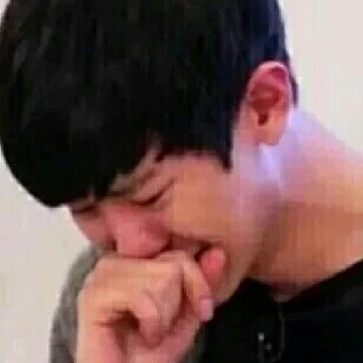 meme lucu, pak chanyeol, kpop está llorando, exo chanyeol, actores coreanos