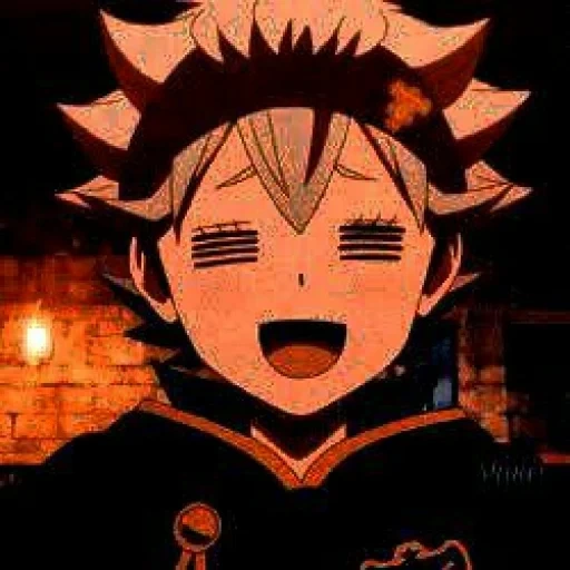 trevo preto, clover preto asta, clover preto yuno, asta black clover gifka, anime black clover asta