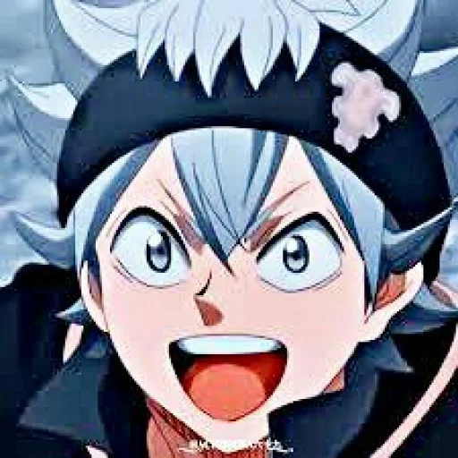 clover nero, mango trifoglio nero, anime black clover, asta black clover, asta black clover icon