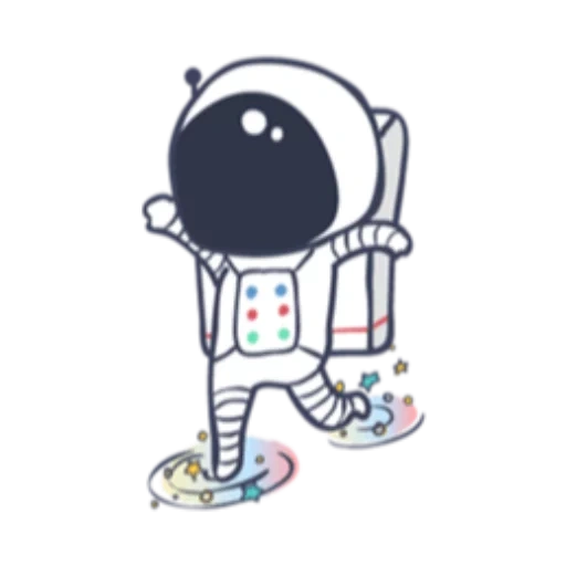 astronaut, cartoon astronauta, astronauta bonito, astronauta, desenho astronauta