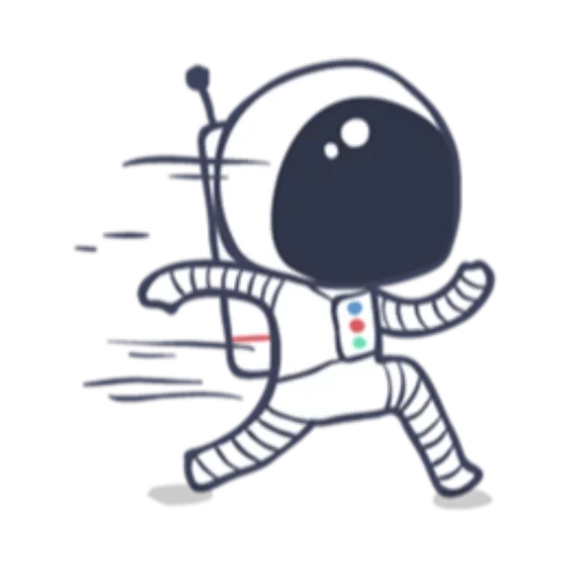 gli astronauti, astronaut, gli astronauti, astronauta klipath, vettore astronauta