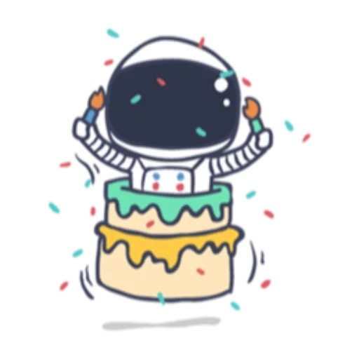 splint, astronaut, astronaut, astronaut cartoon, lovely astronaut