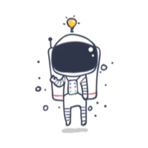 gli astronauti, astronaut, cartoon degli astronauti, gli astronauti, vettore astronauta