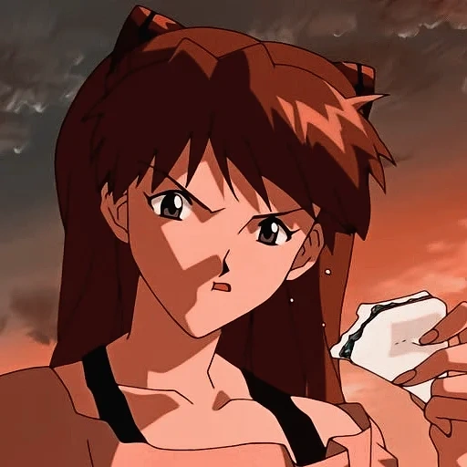 anime, gli evangelici, evangelion aska, asuka langley, asuka langley emozioni 2