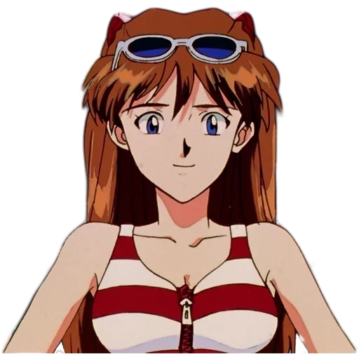 anime, evangelion asuka, avatar de evangelio, asuka evangelion 1995