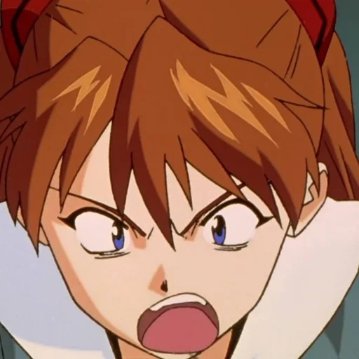 anime, ryo asuka, evangelion, karakter anime, evangelion 1998