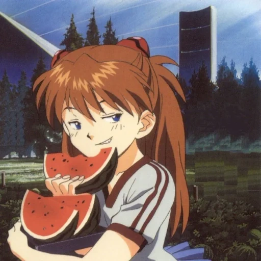 évangélière, personnages d'anime, manga evangelion, asuka langley surya, asuka evangelion 1995