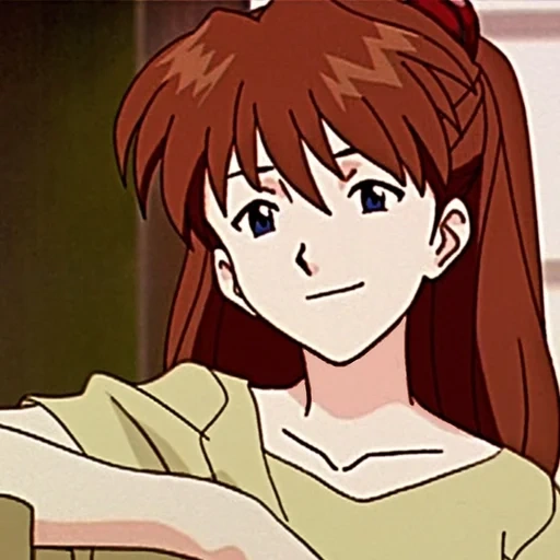 anime, évangélière, anime asuka, asuka langley surya, asuka evangelion 1995