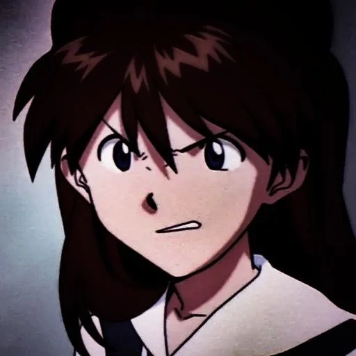 anime, evil asuka, evangelion 1995, evangelion asuka, asuka evangelion 1995