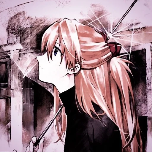 anime, anime art, evangelion, asuka langley evangelion, opening of the evangelion kalim