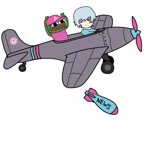 avión, piloto de avión, plantilla de aeronave, avión de dibujo del cielo, aeronave militar de dibujos animados