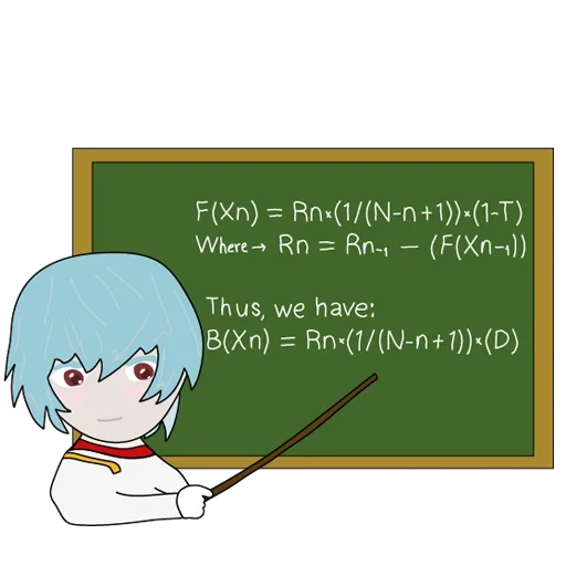 anime, chalk board, anime jokes, anime mathematics, 5 episode sally fais