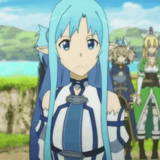 asuna, yasuna por la disciplina, espada principal asong, espada maestra en línea, asuna alfheim ondine