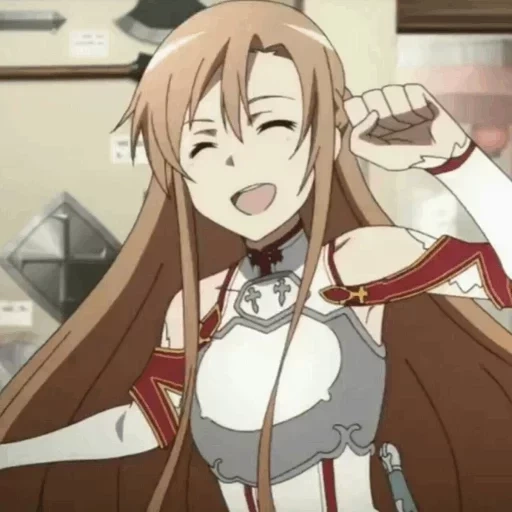 asuna, por ji yasong, asuna sao, asuna kirito, espada maestra en línea