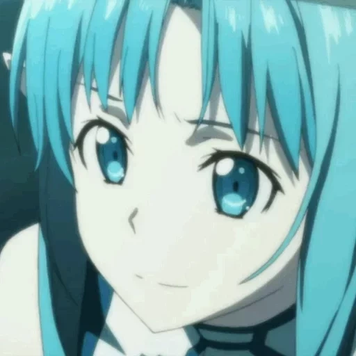 anime, gadis anime, master of the sword online, uruha rushia hololive, hatsun miku anime episode 1