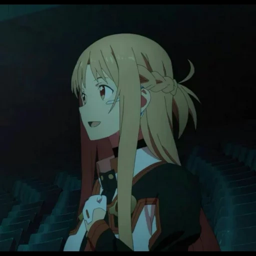 asuna, animação, yasuna, espada mestre online, nível ordinal do filme de sao asong