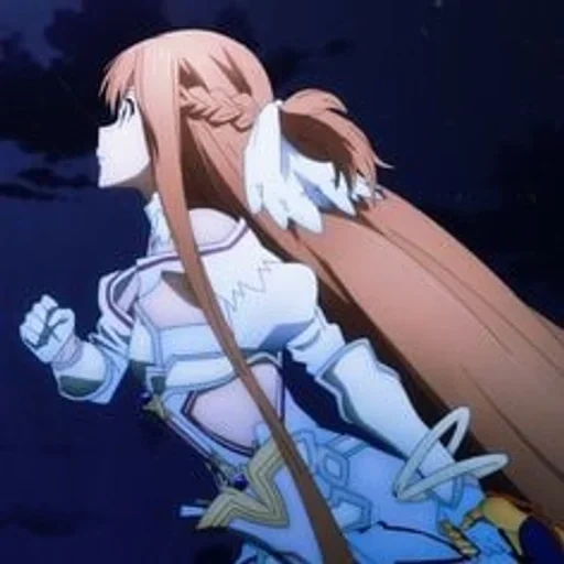 asuna, asuna, yasuna por la disciplina, personajes de animación, espada maestra en línea